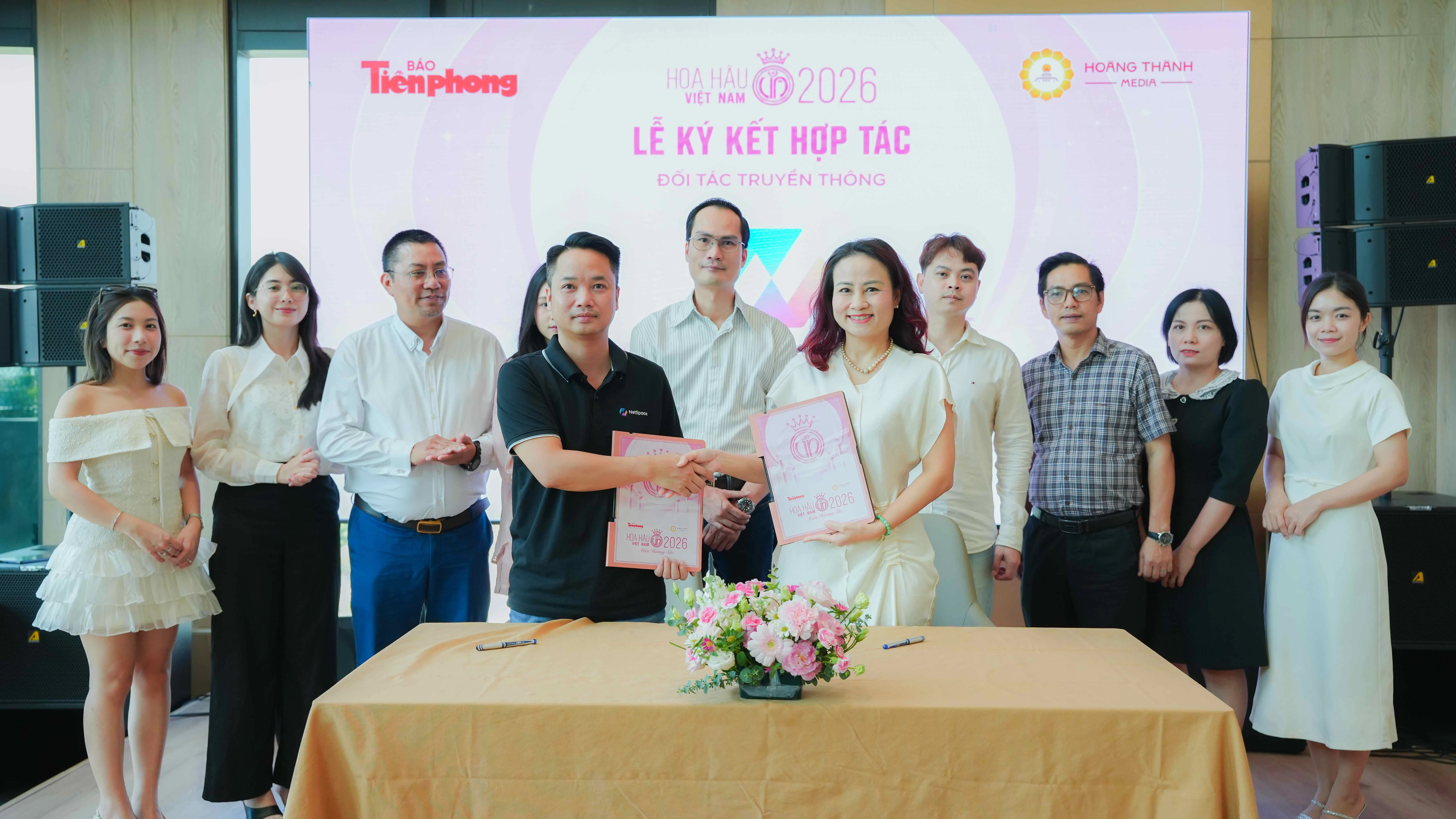 NetSpace trở thành đối tác vận hành và truyền thông số của cuộc thi Hoa Hậu Việt Nam 2026